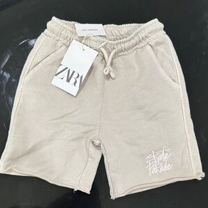 Black Friday Sale- FREE WITH ANY PURCHASE! Zara Kids Beige Shorts